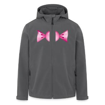 Smiley Candy - Recycelte Männer Softshell-Jacke von Stanley/Stella - Anthrazit - Vorne - AI Model Male 185 light (185cm)