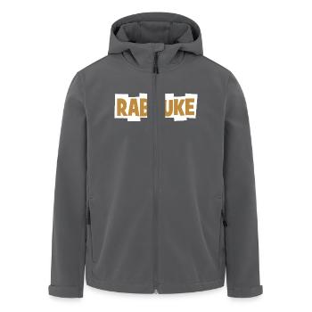 Rabauke - ungehobelter Mensch - ungezogenes Kind - Recycelte Männer Softshell-Jacke von Stanley/Stella - Anthrazit - Vorne - AI Model Male 185 light (185cm)