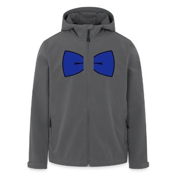 Fliege - Recycelte Männer Softshell-Jacke von Stanley/Stella - Anthrazit - Vorne - AI Model Male 185 light (185cm)
