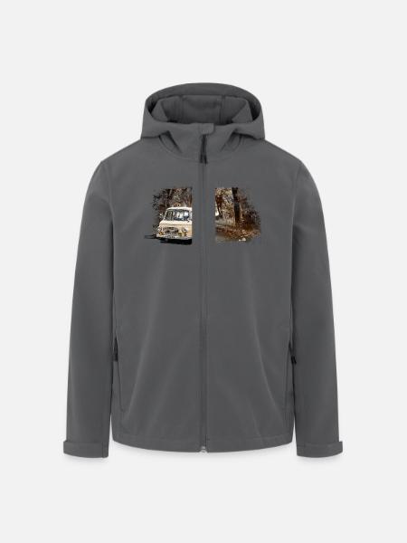 B1000 smh - Recycelte Männer Softshell-Jacke von Stanley/Stella - Anthrazit