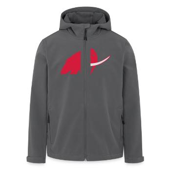 Mammut - Recycelte Männer Softshell-Jacke von Stanley/Stella - Anthrazit - Vorne - AI Model Male 185 light (185cm)