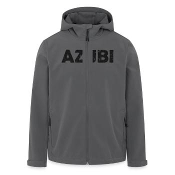Azubi - Recycelte Männer Softshell-Jacke von Stanley/Stella - Anthrazit - Vorne - AI Model Male 185 light (185cm)