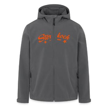 2541614 14970696 sternekoch - Recycelte Männer Softshell-Jacke von Stanley/Stella - Anthrazit - Vorne - AI Model Male 185 light (185cm)