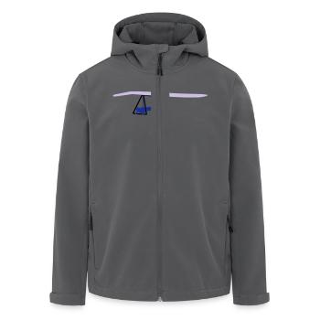 Drachenflieger - Recycelte Männer Softshell-Jacke von Stanley/Stella - Anthrazit - Vorne - AI Model Male 185 light (185cm)