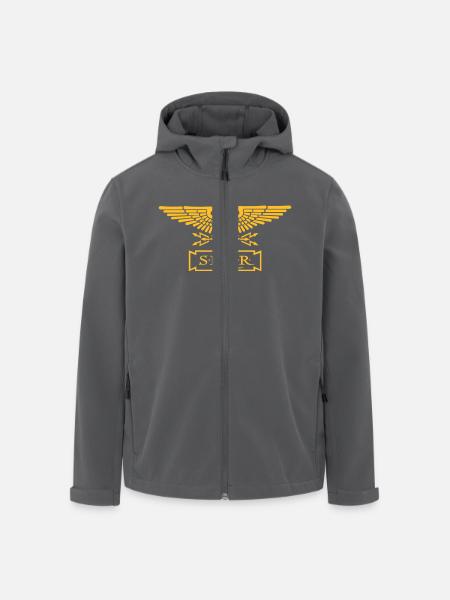 Römischer Adler - Aquila - Recycelte Männer Softshell-Jacke von Stanley/Stella - Anthrazit