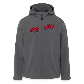 Big Boss - Recycelte Männer Softshell-Jacke von Stanley/Stella - Anthrazit - Vorne - AI Model Male 185 light (185cm)