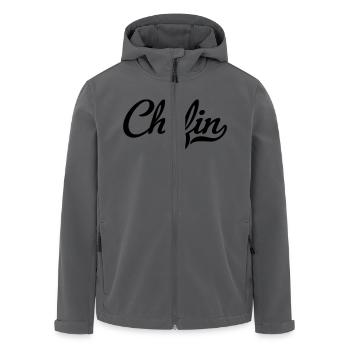 Chefin - Recycelte Männer Softshell-Jacke von Stanley/Stella - Anthrazit - Vorne - AI Model Male 185 light (185cm)