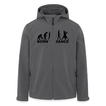 Tanzen - Recycelte Männer Softshell-Jacke von Stanley/Stella - Anthrazit - Vorne - AI Model Male 185 light (185cm)