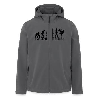 Hip Hop - Recycelte Männer Softshell-Jacke von Stanley/Stella - Anthrazit - Vorne - AI Model Male 185 light (185cm)