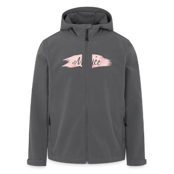 marie - Recycelte Männer Softshell-Jacke von Stanley/Stella - Anthrazit - Vorne - AI Model Male 185 light (185cm)