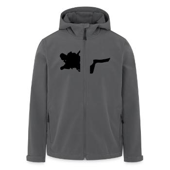 Taucher Tauchen - Recycelte Männer Softshell-Jacke von Stanley/Stella - Anthrazit - Vorne - AI Model Male 185 light (185cm)