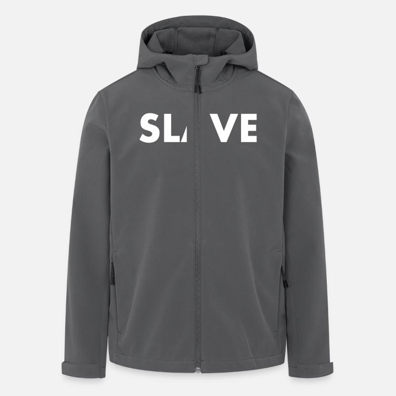 Slave - Veste softshell homme en polyester recyclé Stanley/Stella - charbon