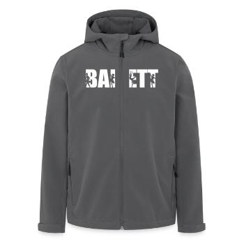 ballett - Recycelte Männer Softshell-Jacke von Stanley/Stella - Anthrazit - Vorne - AI Model Male 185 light (185cm)