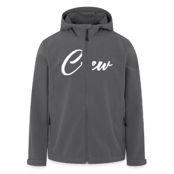 crew - Recycelte Männer Softshell-Jacke von Stanley/Stella - Anthrazit - Vorne - AI Model Male 185 light (185cm)