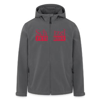 Schnitzel Fetischist - Recycelte Männer Softshell-Jacke von Stanley/Stella - Anthrazit - Vorne - AI Model Male 185 light (185cm)