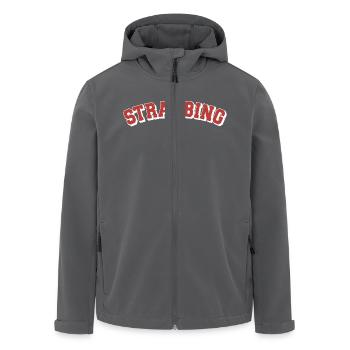 Straubing College - Recycelte Männer Softshell-Jacke von Stanley/Stella - Anthrazit - Vorne - AI Model Male 185 light (185cm)
