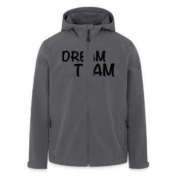 Dream Team - Recycelte Männer Softshell-Jacke von Stanley/Stella - Anthrazit - Vorne - AI Model Male 185 light (185cm)