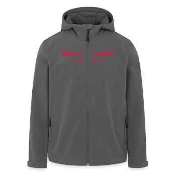 Makler Immobilienmakler Bau Immobilien Haus Notar - Recycelte Männer Softshell-Jacke von Stanley/Stella - Anthrazit - Vorne - AI Model Male 185 light (185cm)