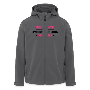 Hypnotiseur Hypnotiseurin Hypnose Akupunktur - Recycelte Männer Softshell-Jacke von Stanley/Stella - Anthrazit - Vorne - AI Model Male 185 light (185cm)