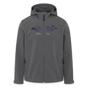 HT Royal Wedding Prince - Recycelte Männer Softshell-Jacke von Stanley/Stella - Anthrazit - Vorne - AI Model Male 185 light (185cm)