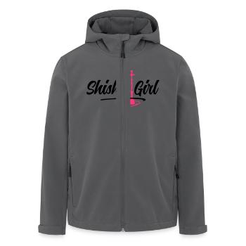 shisha girl - Recycelte Männer Softshell-Jacke von Stanley/Stella - Anthrazit - Vorne - AI Model Male 185 light (185cm)