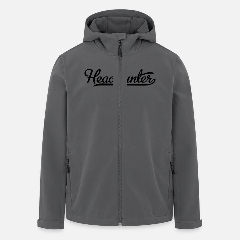 Headhunter - Recycelte Männer Softshell-Jacke von Stanley/Stella - Anthrazit