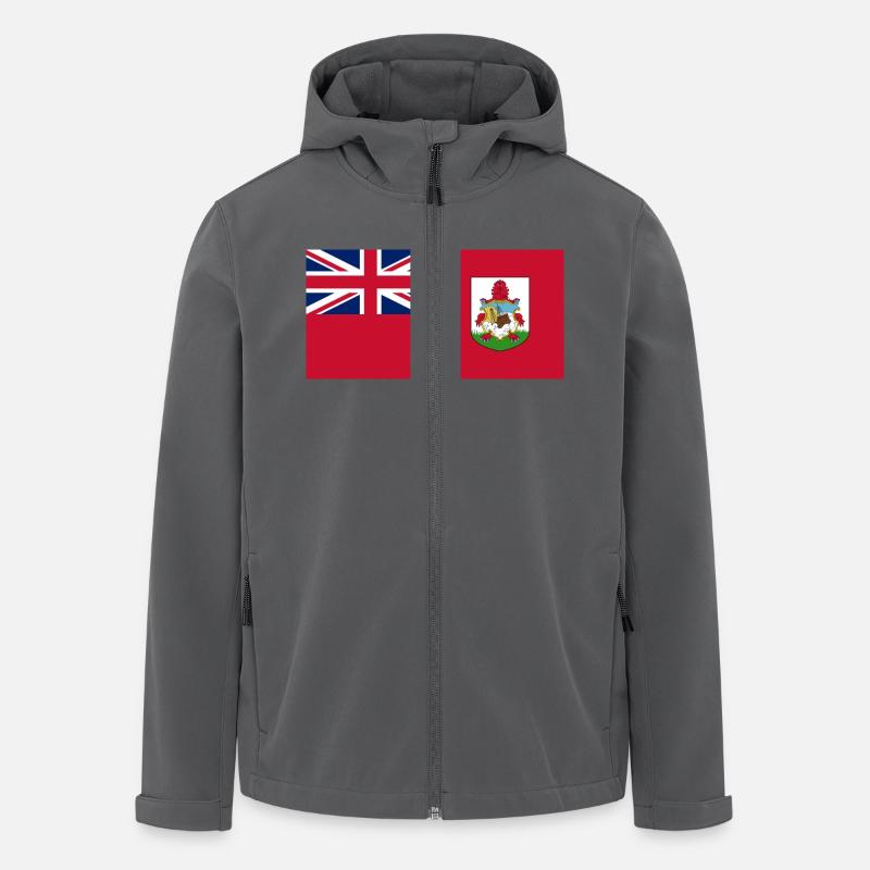 Bermuda - Men’s Recycled Softshell Jacket by Stanley/Stella - anthracite
