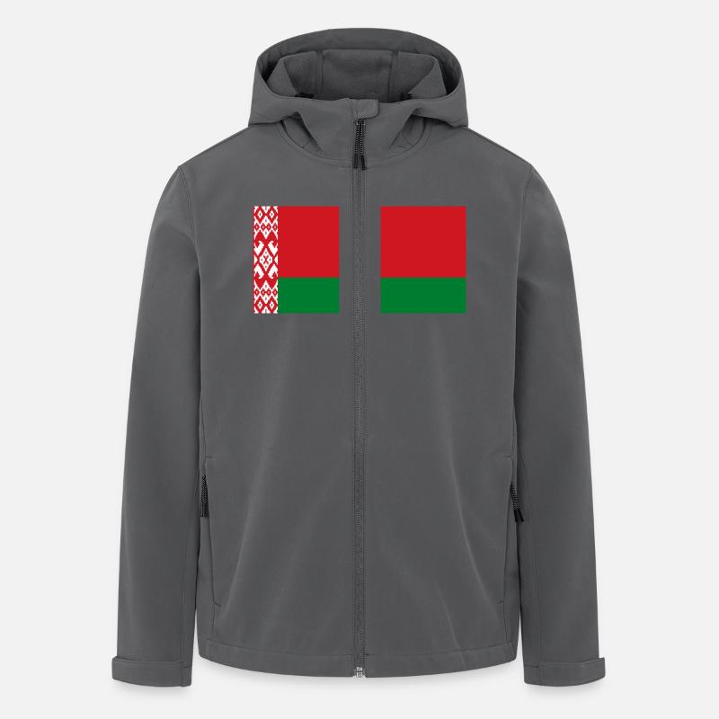 Belarus - Men’s Recycled Softshell Jacket by Stanley/Stella - anthracite