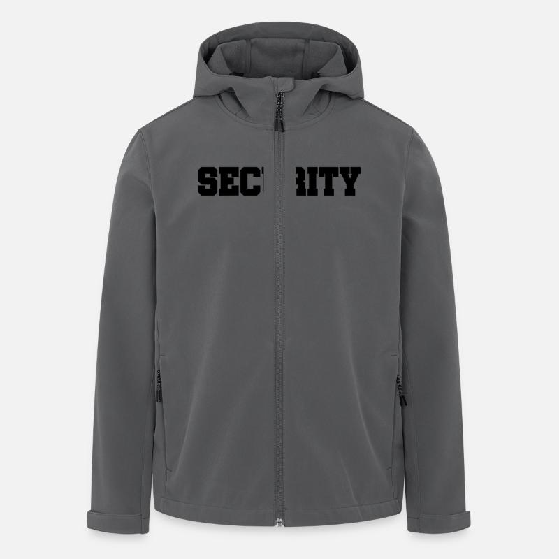 Security - Security Service - Guarding - Protection - Men’s Recycled Softshell Jacket by Stanley/Stella - anthracite