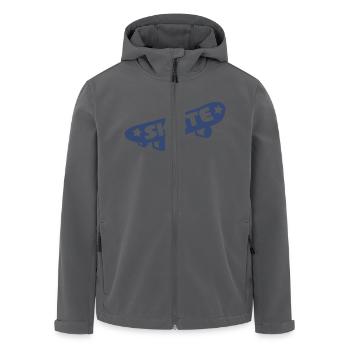 Skateboard - Recycelte Männer Softshell-Jacke von Stanley/Stella - Anthrazit - Vorne - AI Model Male 185 light (185cm)