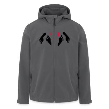 Füße - Sex - Recycelte Männer Softshell-Jacke von Stanley/Stella - Anthrazit - Vorne - AI Model Male 185 light (185cm)