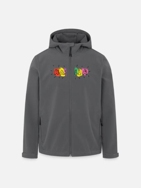 KASALLA - Recycelte Männer Softshell-Jacke von Stanley/Stella - Anthrazit