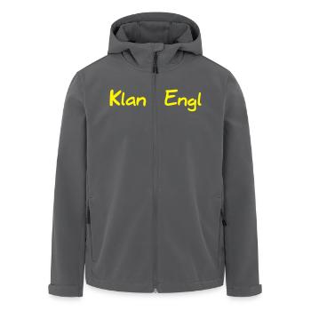 Klana Engl - Recycelte Männer Softshell-Jacke von Stanley/Stella - Anthrazit - Vorne - AI Model Male 185 light (185cm)