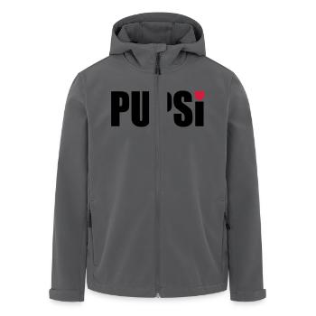 PUPSi - Recycelte Männer Softshell-Jacke von Stanley/Stella - Anthrazit - Vorne - AI Model Male 185 light (185cm)