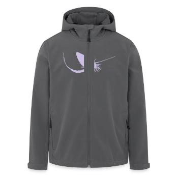 Fliege II - Recycelte Männer Softshell-Jacke von Stanley/Stella - Anthrazit - Vorne - AI Model Male 185 light (185cm)