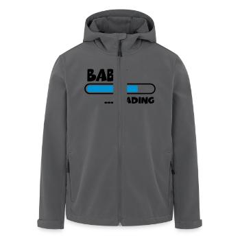 Baby loading - Recycelte Männer Softshell-Jacke von Stanley/Stella - Anthrazit - Vorne - AI Model Male 185 light (185cm)