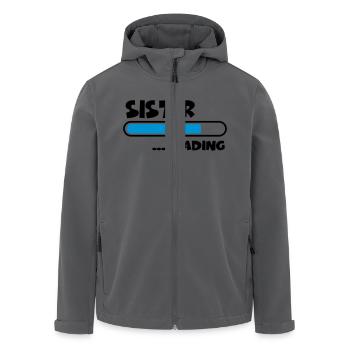 Sister loading - Recycelte Männer Softshell-Jacke von Stanley/Stella - Anthrazit - Vorne - AI Model Male 185 light (185cm)