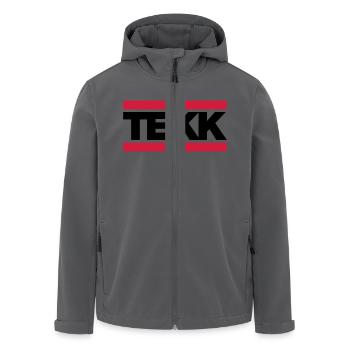 TEKK - Recycelte Männer Softshell-Jacke von Stanley/Stella - Anthrazit - Vorne - AI Model Male 185 light (185cm)