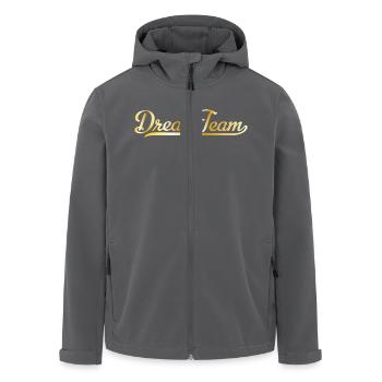 Dream Team - Recycelte Männer Softshell-Jacke von Stanley/Stella - Anthrazit - Vorne - AI Model Male 185 light (185cm)