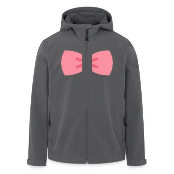 Schleife - Recycelte Männer Softshell-Jacke von Stanley/Stella - Anthrazit - Vorne - AI Model Male 185 light (185cm)
