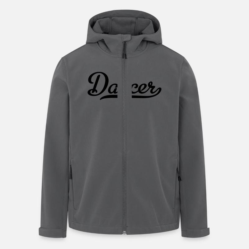 Tänzer - Recycelte Männer Softshell-Jacke von Stanley/Stella - Anthrazit