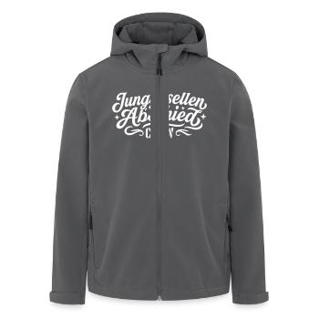 Junggesellen Abschied Crew - Recycelte Männer Softshell-Jacke von Stanley/Stella - Anthrazit - Vorne - AI Model Male 185 light (185cm)