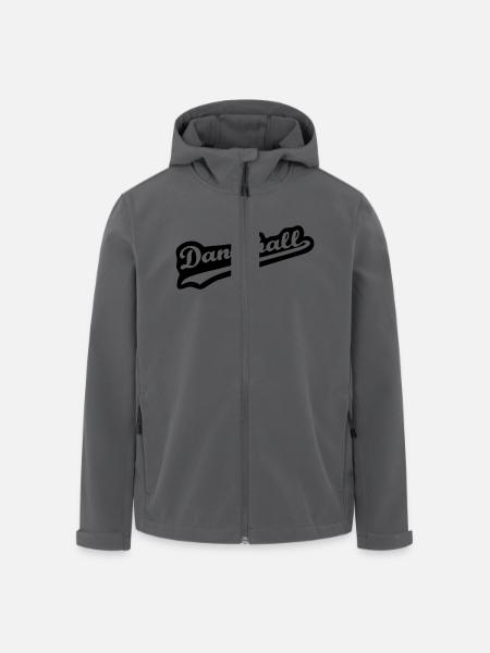 Dancehall - Recycelte Männer Softshell-Jacke von Stanley/Stella - Anthrazit