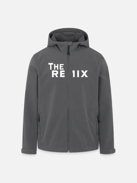 Der Remix - Recycelte Männer Softshell-Jacke von Stanley/Stella - Anthrazit