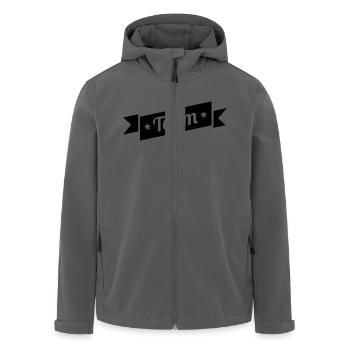 team - Recycelte Männer Softshell-Jacke von Stanley/Stella - Anthrazit - Vorne - AI Model Male 185 light (185cm)