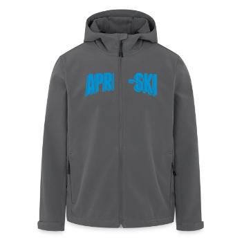 Apres-Ski - Recycelte Männer Softshell-Jacke von Stanley/Stella - Anthrazit - Vorne - AI Model Male 185 light (185cm)