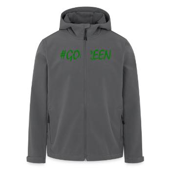 Go green - Recycelte Männer Softshell-Jacke von Stanley/Stella - Anthrazit - Vorne - AI Model Male 185 light (185cm)