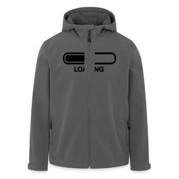 Loading - Recycelte Männer Softshell-Jacke von Stanley/Stella - Anthrazit - Vorne - AI Model Male 185 light (185cm)