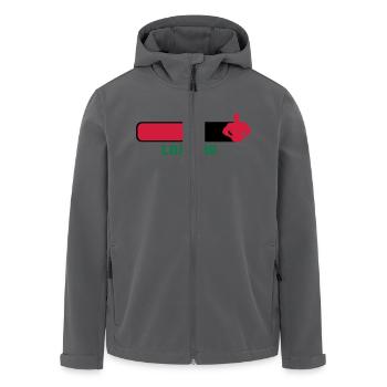 Loading - Recycelte Männer Softshell-Jacke von Stanley/Stella - Anthrazit - Vorne - AI Model Male 185 light (185cm)