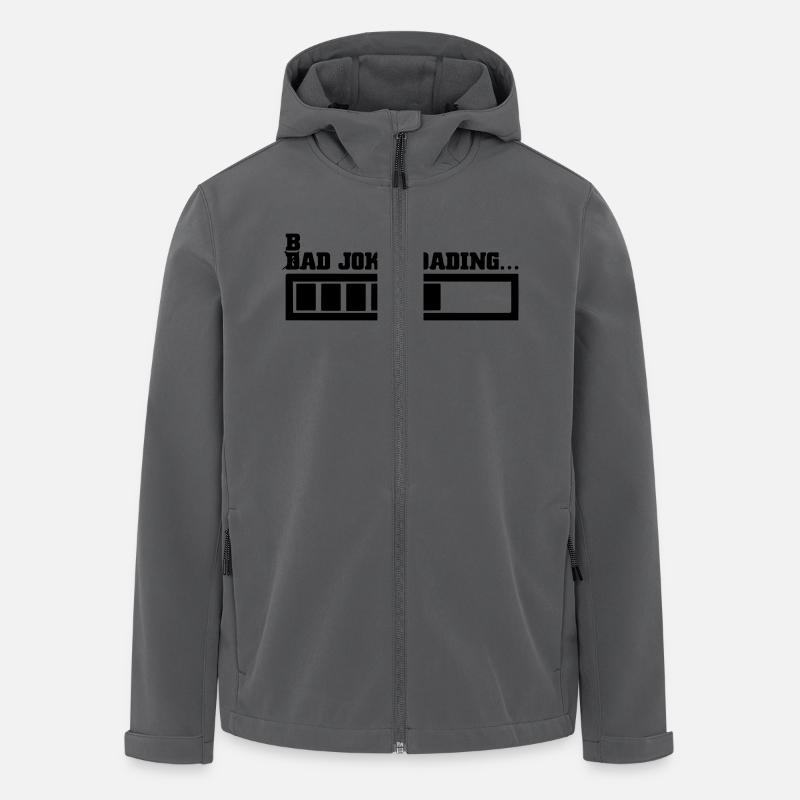 bad joker loading - Men’s Recycled Softshell Jacket by Stanley/Stella - anthracite